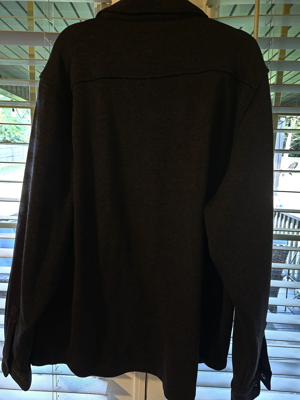 Projek Raw Black Overshirt  Fleece Lined Jacket Sz 2XL